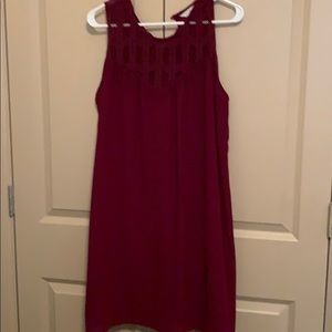 Sleeveless chiffon dress